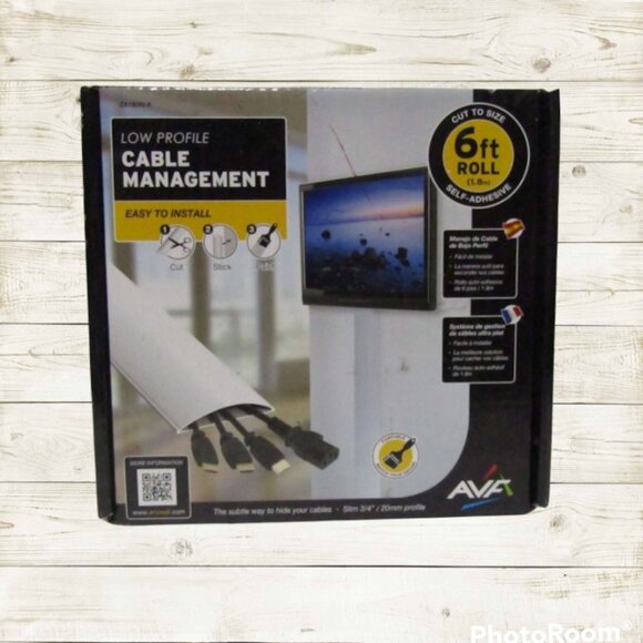 AVF Cable management 6 ft New Open Box avf - Picture 2 of 5